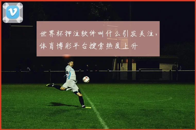 世界杯押注软件叫什么引发关注，体育博彩平台搜索热度上升
